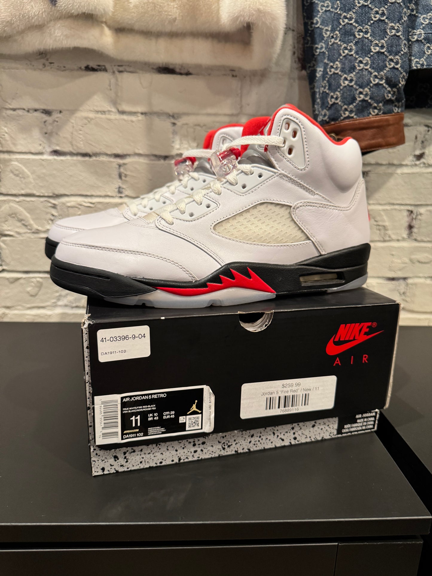 Jordan 5 Fire Red 2020 VNDS OG
