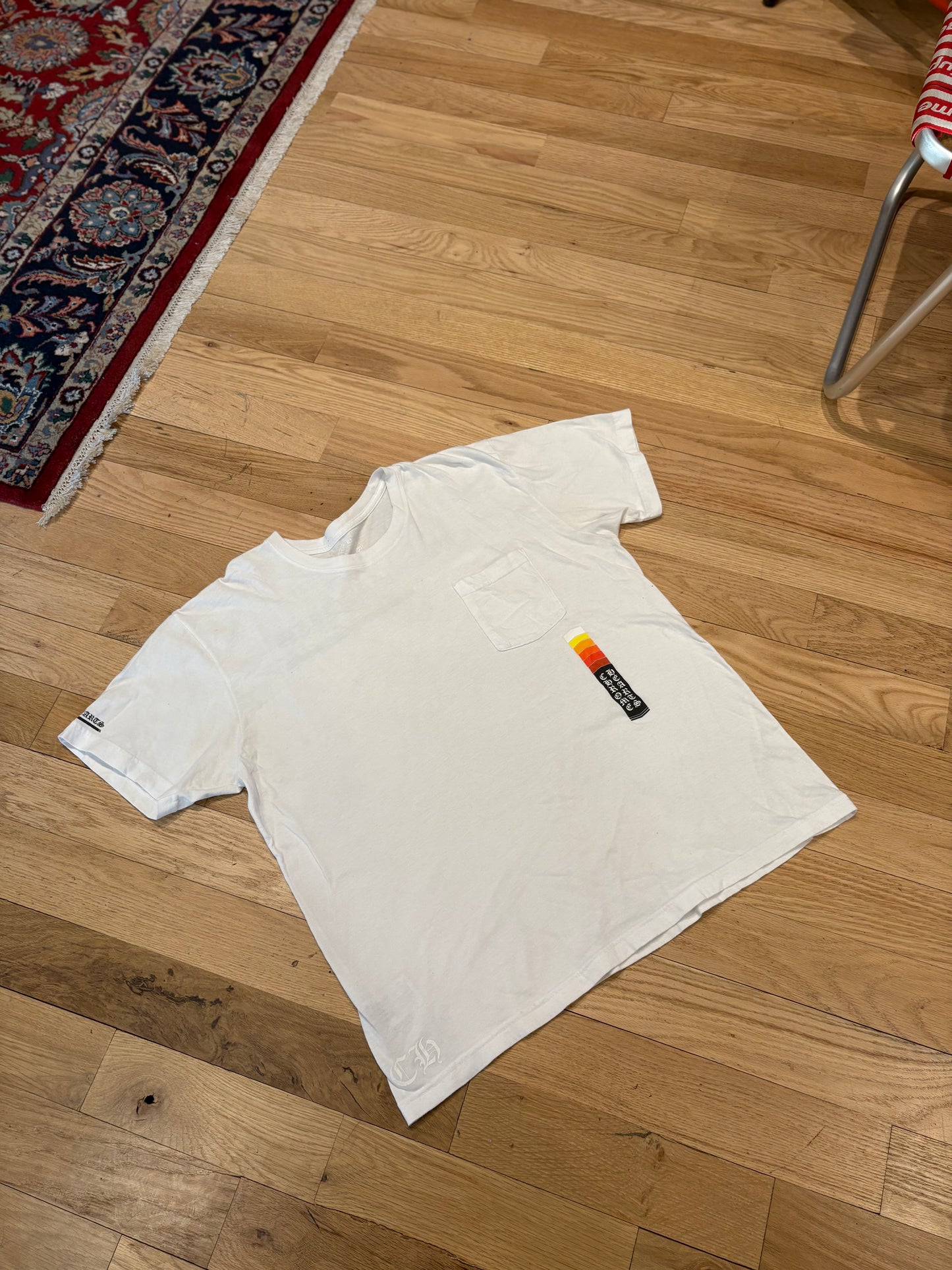 Chrome Hearts Hollywood Tee White Size XL