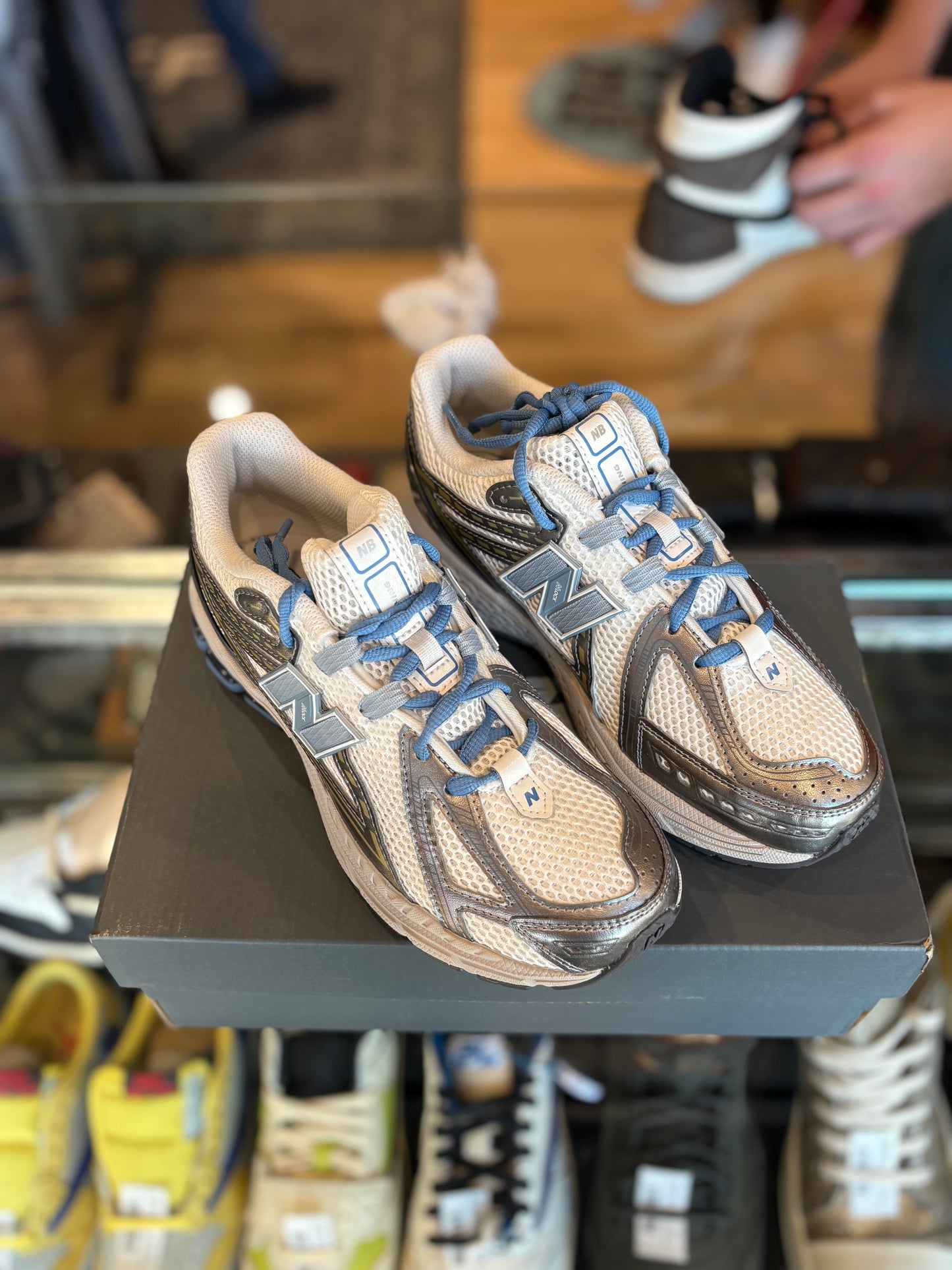 New Balance 1906 Grey/Blue DS OG Size 6