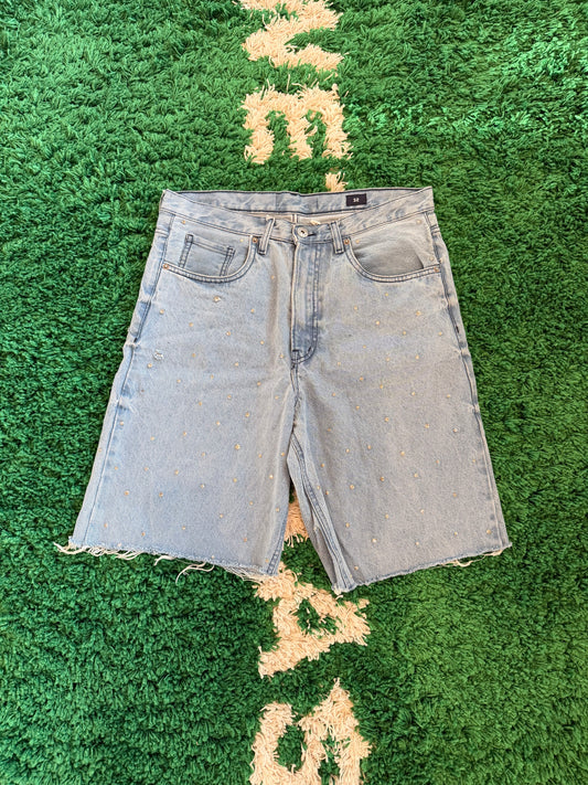 1998 USA Rhinestone Jorts Size 32