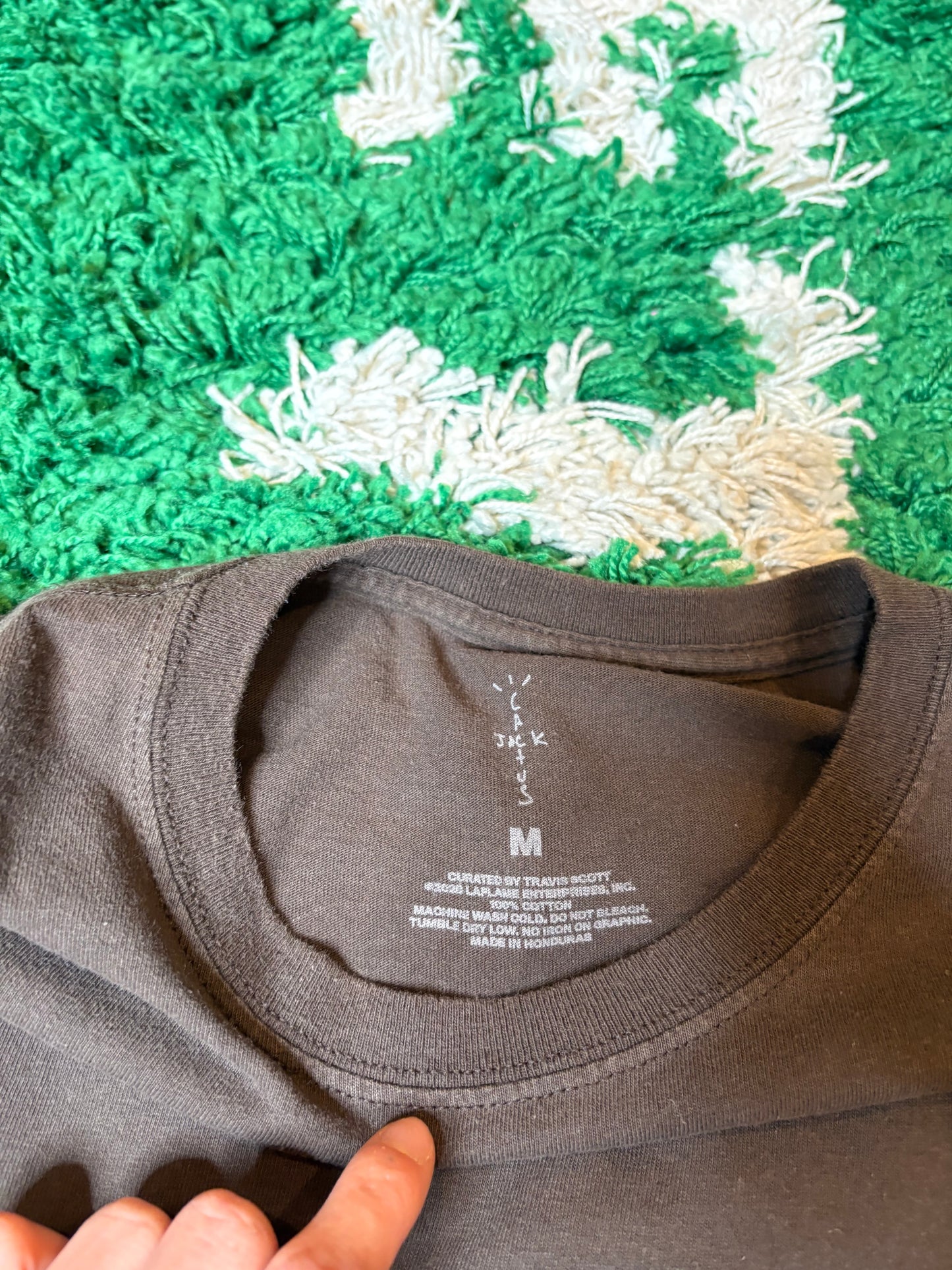 Travis Scott Astroworld Tee Brown Size Medium
