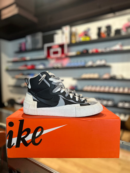 SACAI x Nike Blazer Mid “Black/Wolf Grey” Size 10.5 PO OG