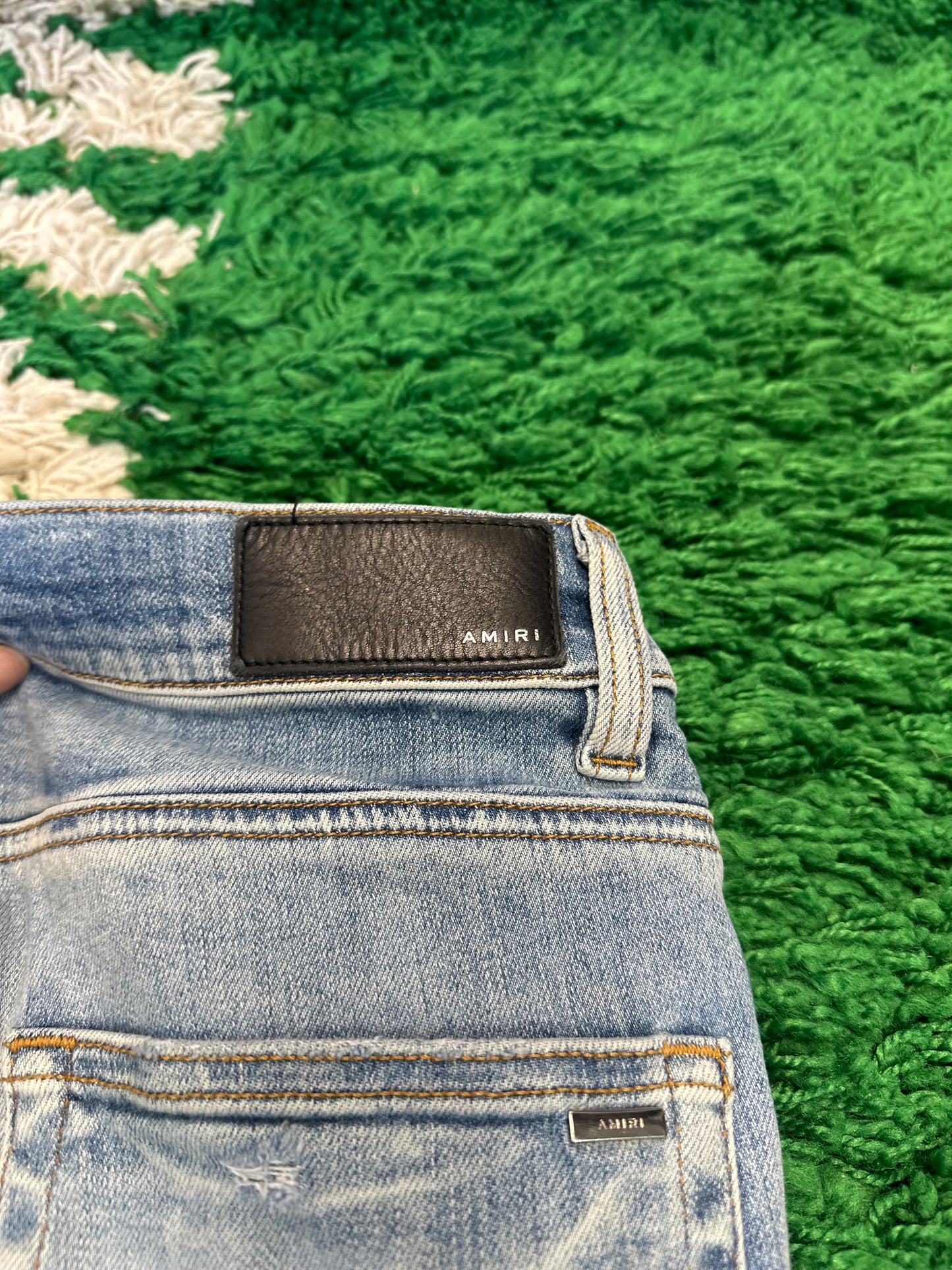 Amiri Jeans Multicolor Patches Size 31
