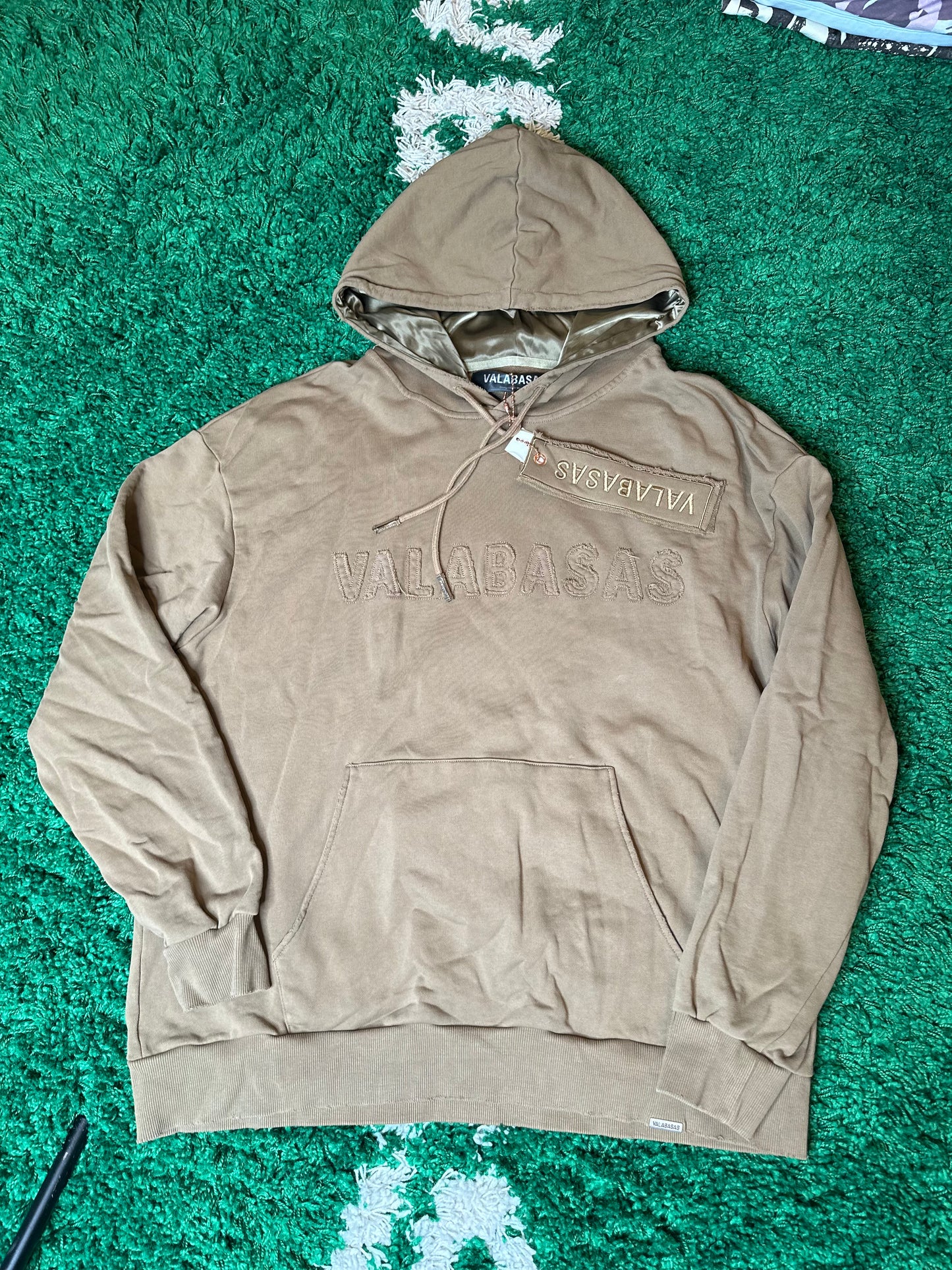 Valabasas Hoodie Tan DS Size XL
