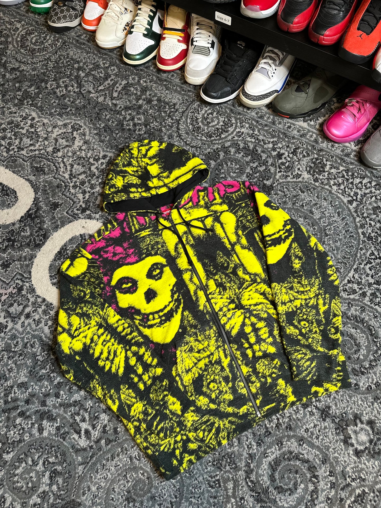 Supreme Misfits Hooded Jacket Size Medium