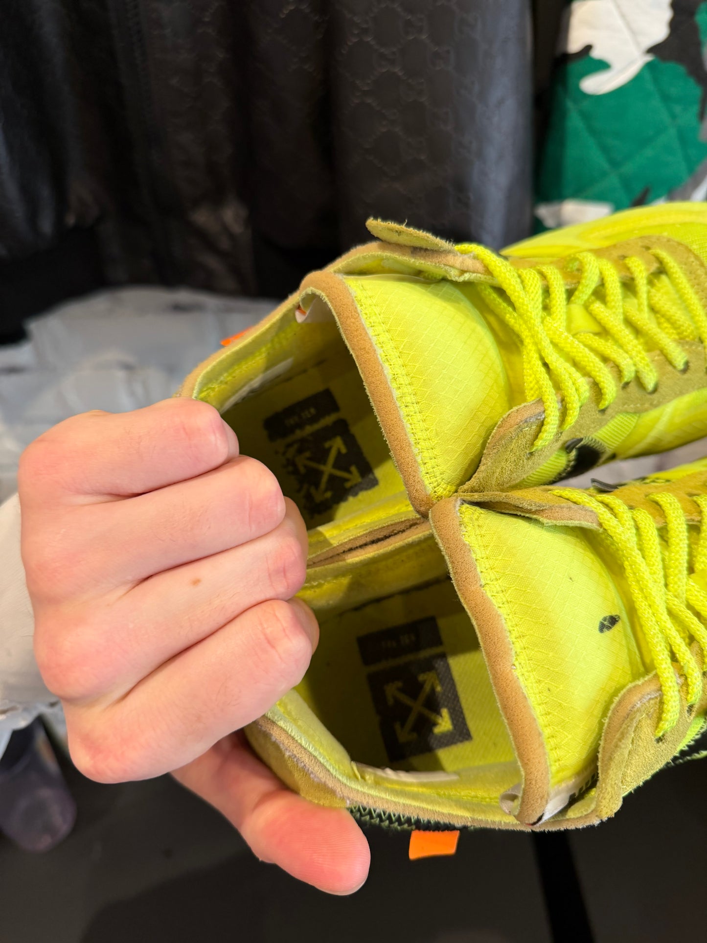 Off-White Air Force 1 ‘Volt’ Size 8.5 PO NB