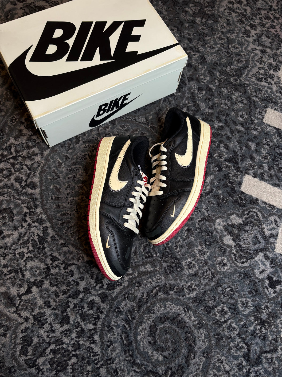 Jordan 1 Retro Low “Nigel Better With Time” Clean Og Size 10