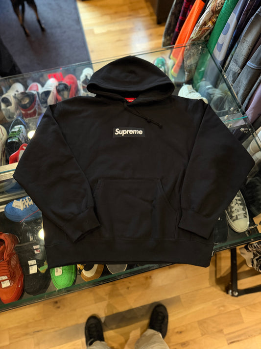 Supreme Box Logo Hoodie Black FW25