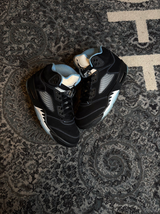 Jordan 5 Retro “Black University Blue” Clean Nb Size 8
