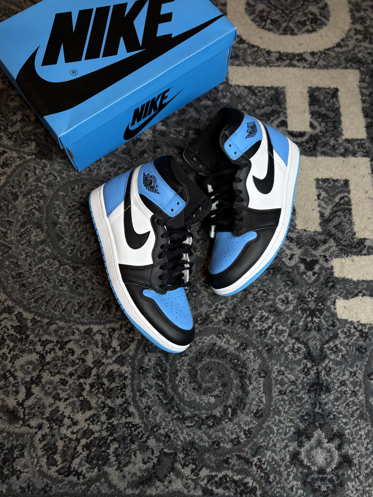 Jordan 1 Retro “Unc Toe” Clean Og Size 10.5