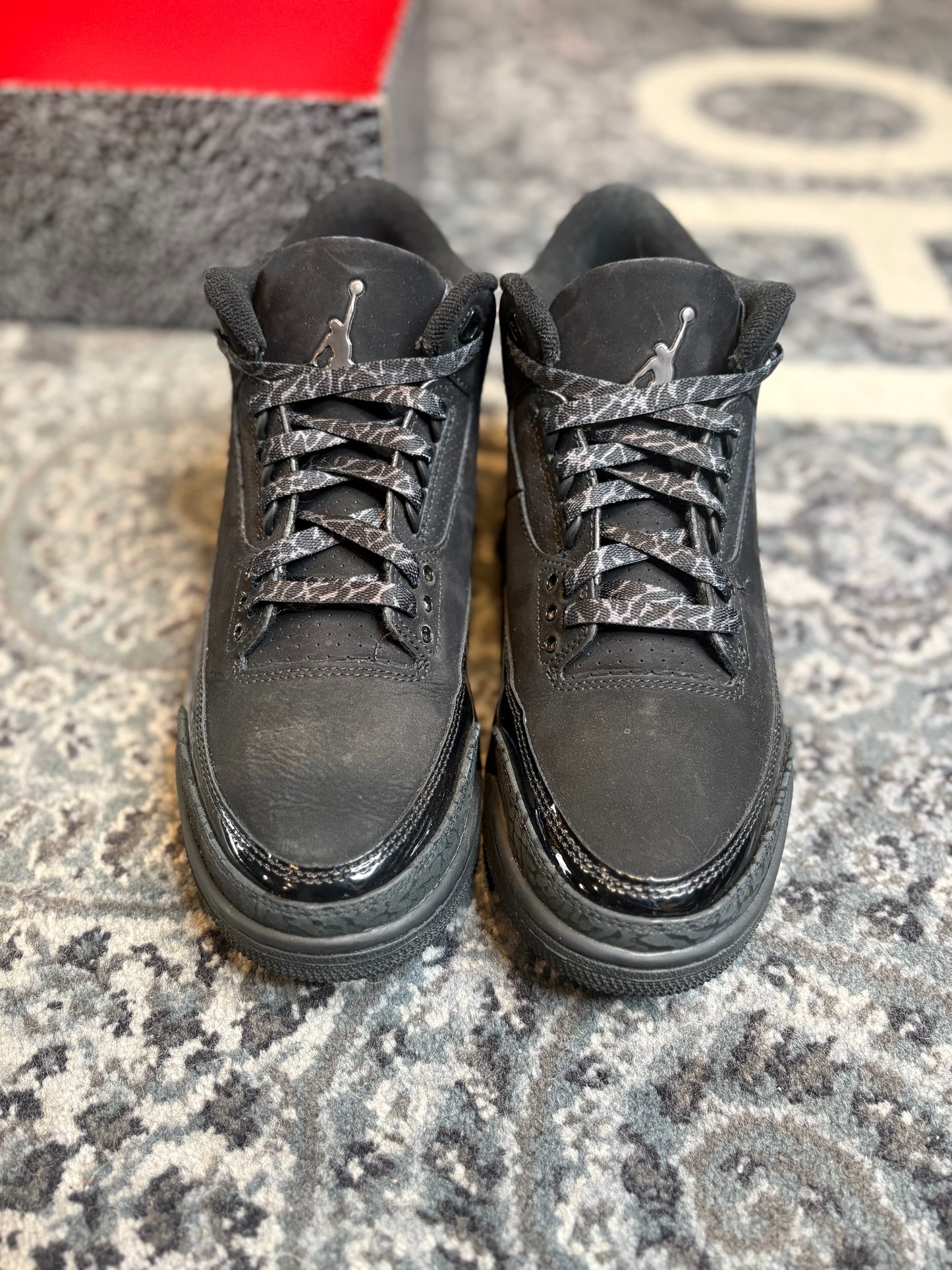 Jordan 3 Retro “Black Cat” Clean Og Size 8