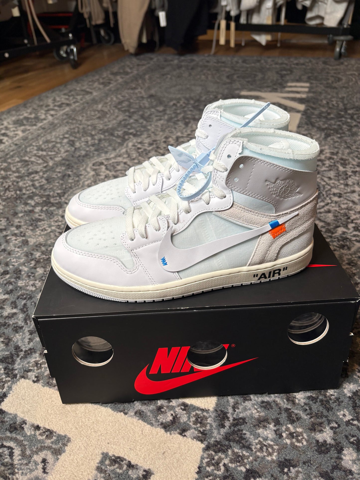 Jordan 1 Retro “Virgil Abloh Archive Alaska” Clean Og Size 12