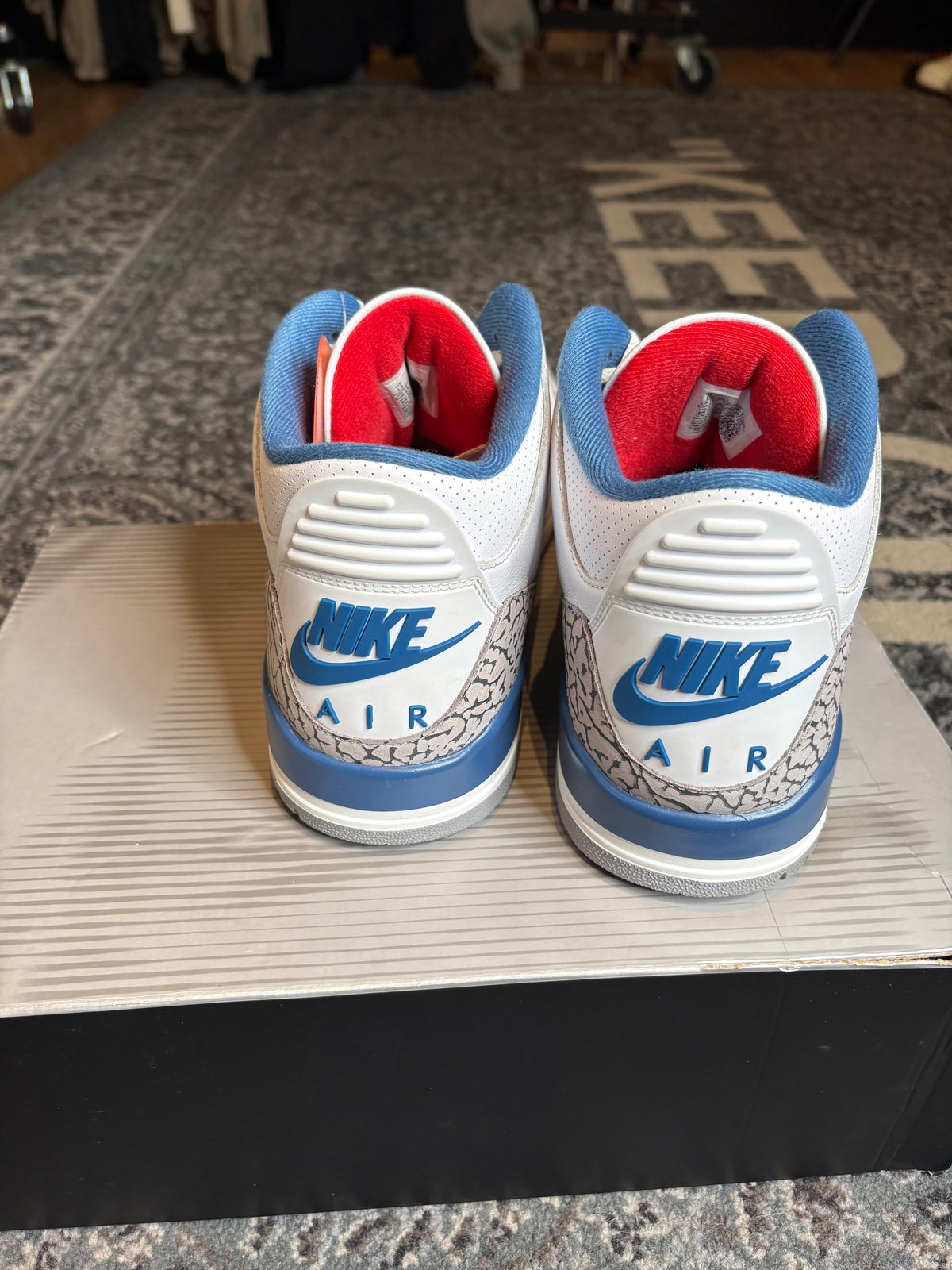 Jordan 3 Retro “True Blue” Clean Og Size 13