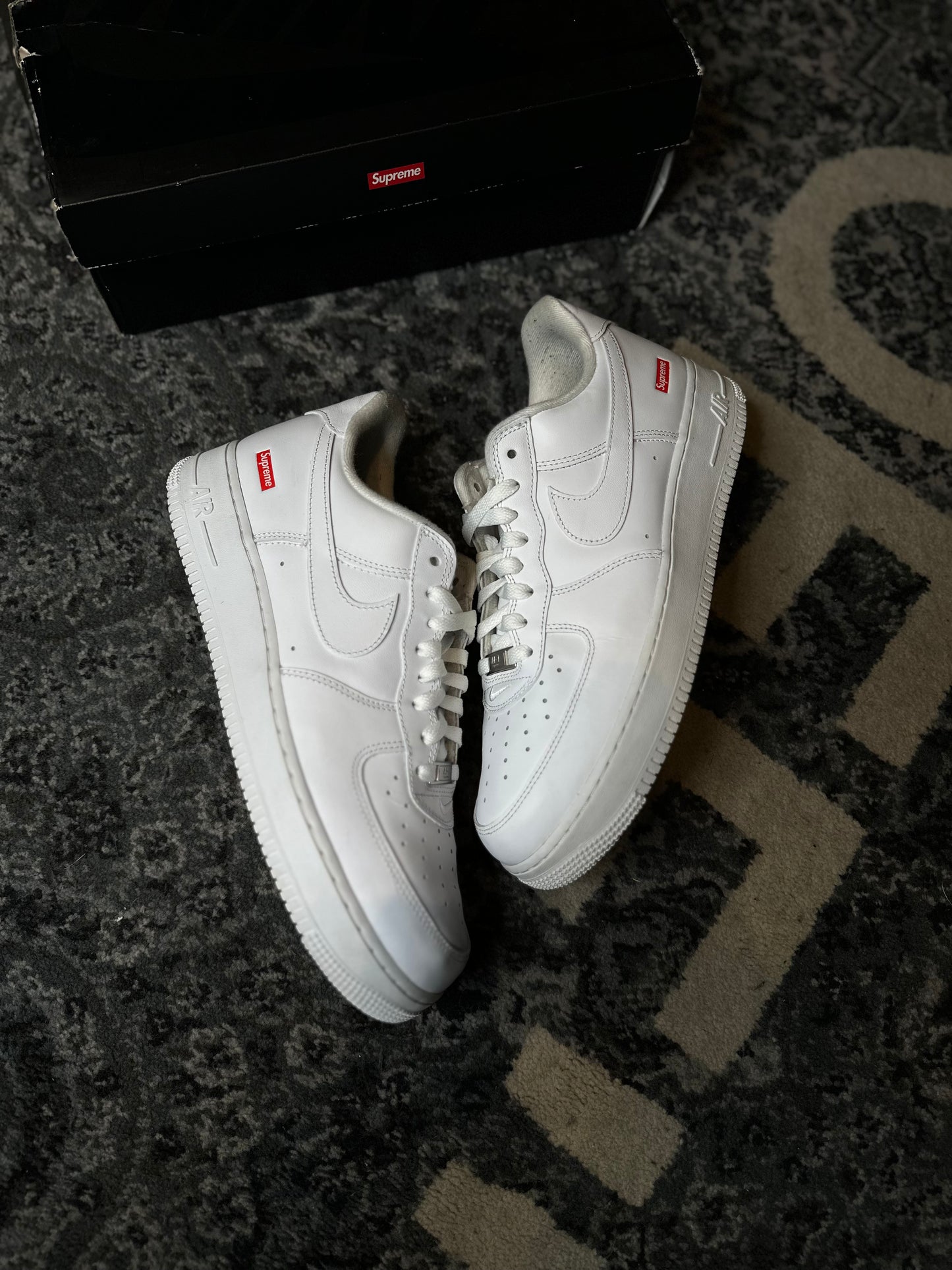 Airforce 1 White Supreme Clean Og Size 11.5