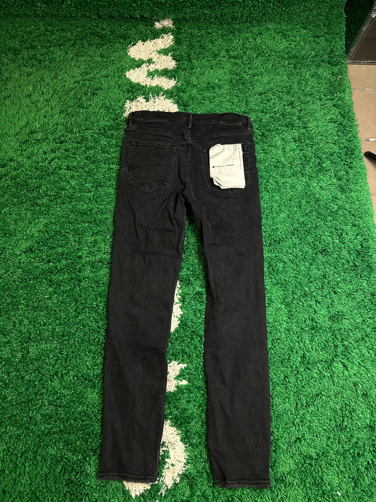 Purple Jeans Black Size 32