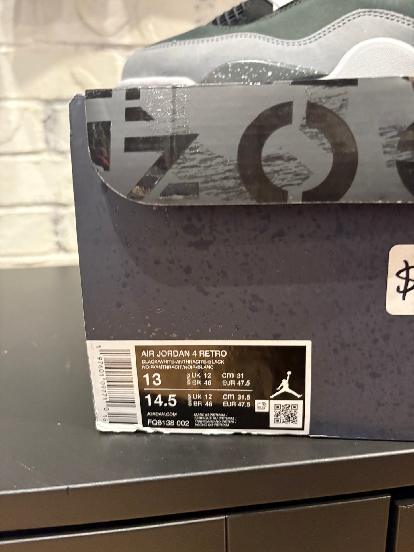 Jordan 4 Retro Fear DS OG Size 13