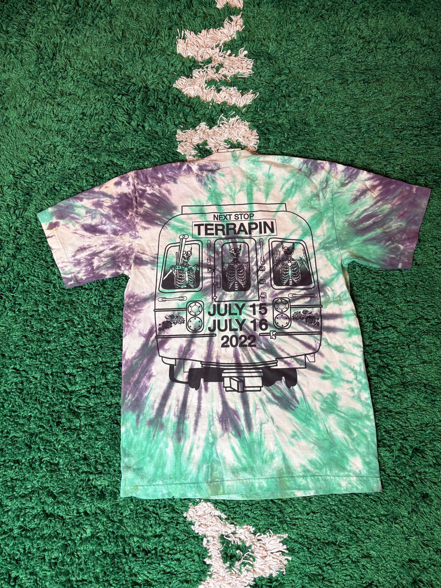 Online Ceramics New York Tie Dye Tee Size Small