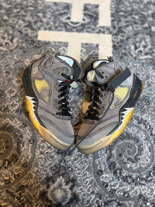 Jordan 5 Retro Off White “Muslin” NB CLEAN Size 5