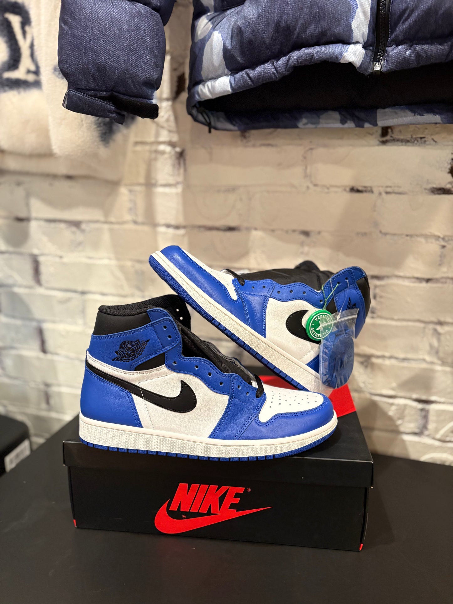 Jordan 1 Retro High Game Royal DS OG Size 10.5