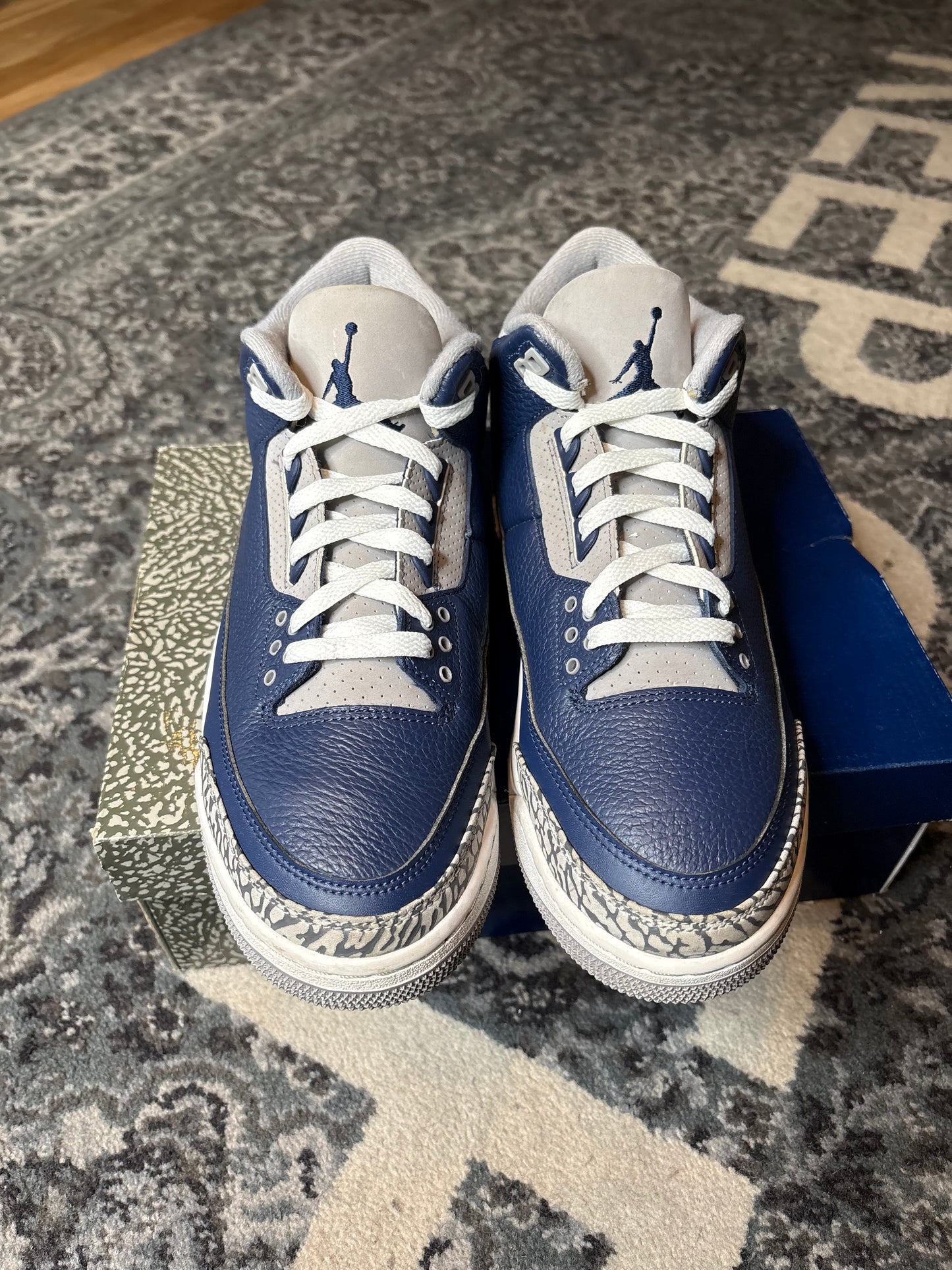 Jordan 3 Retro “Georgetown” Clean Og Size 10