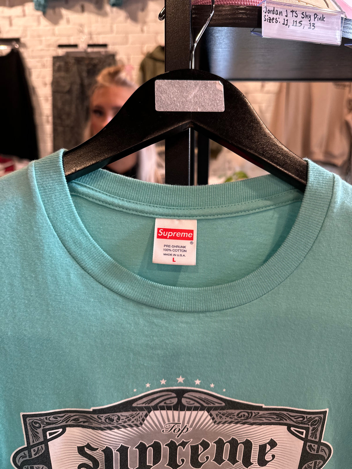 Supreme Shotta Tee Size Large