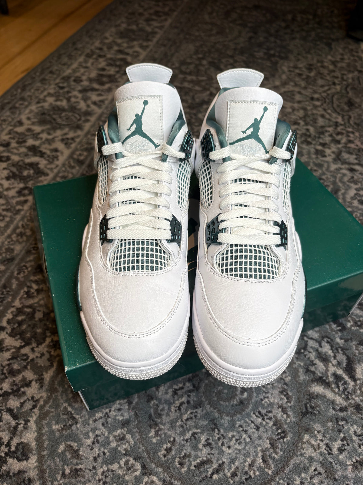 Jordan 4 Retro “Oxidized Green” Clean Og Size 9.5