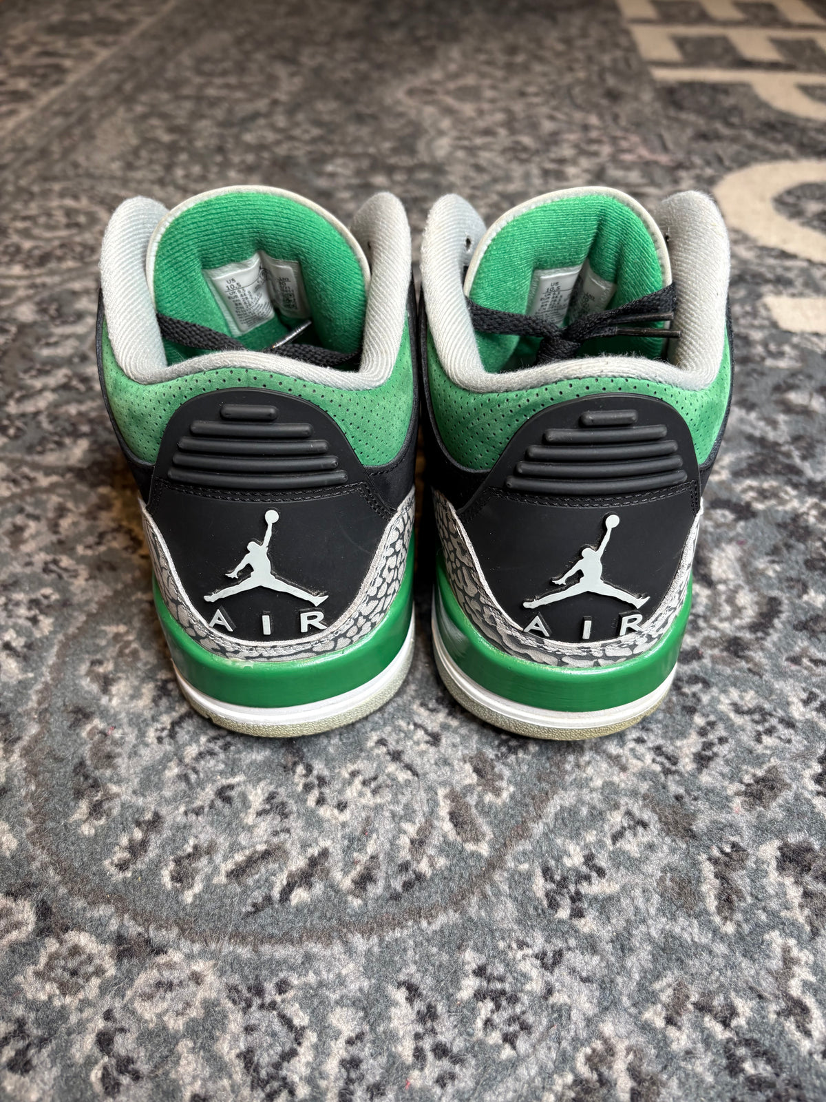 Jordan 3 Retro “Pine Green” Clean Nb Size 10.5