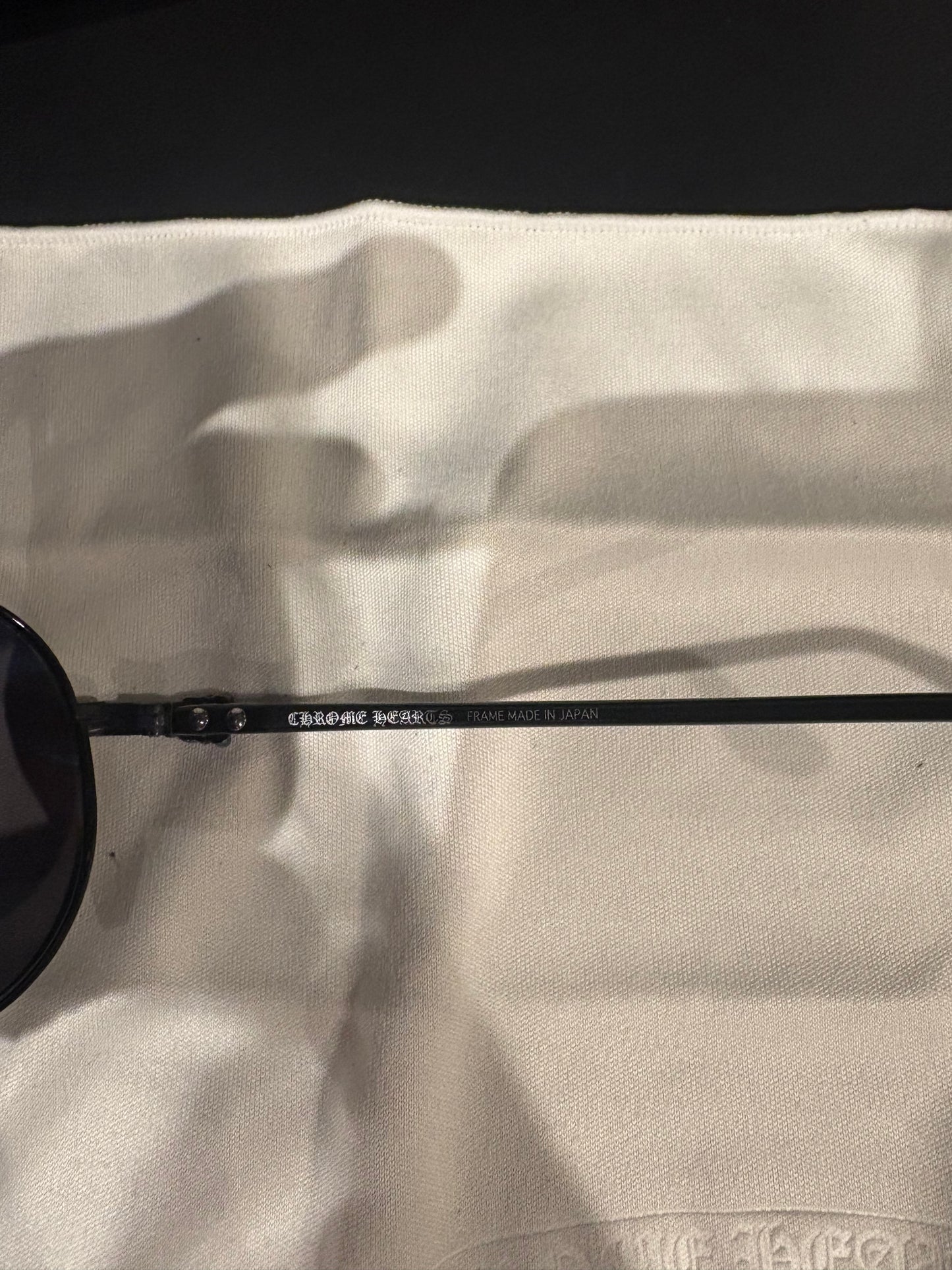 Chrome Hearts Black Sunglasses