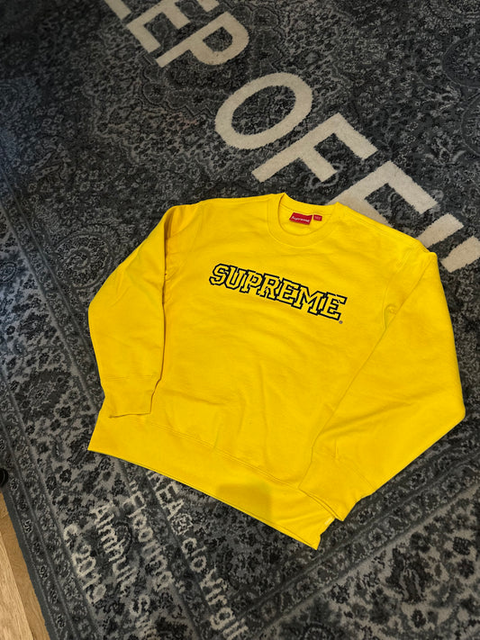 Supreme Yellow Crewneck DS Size Small