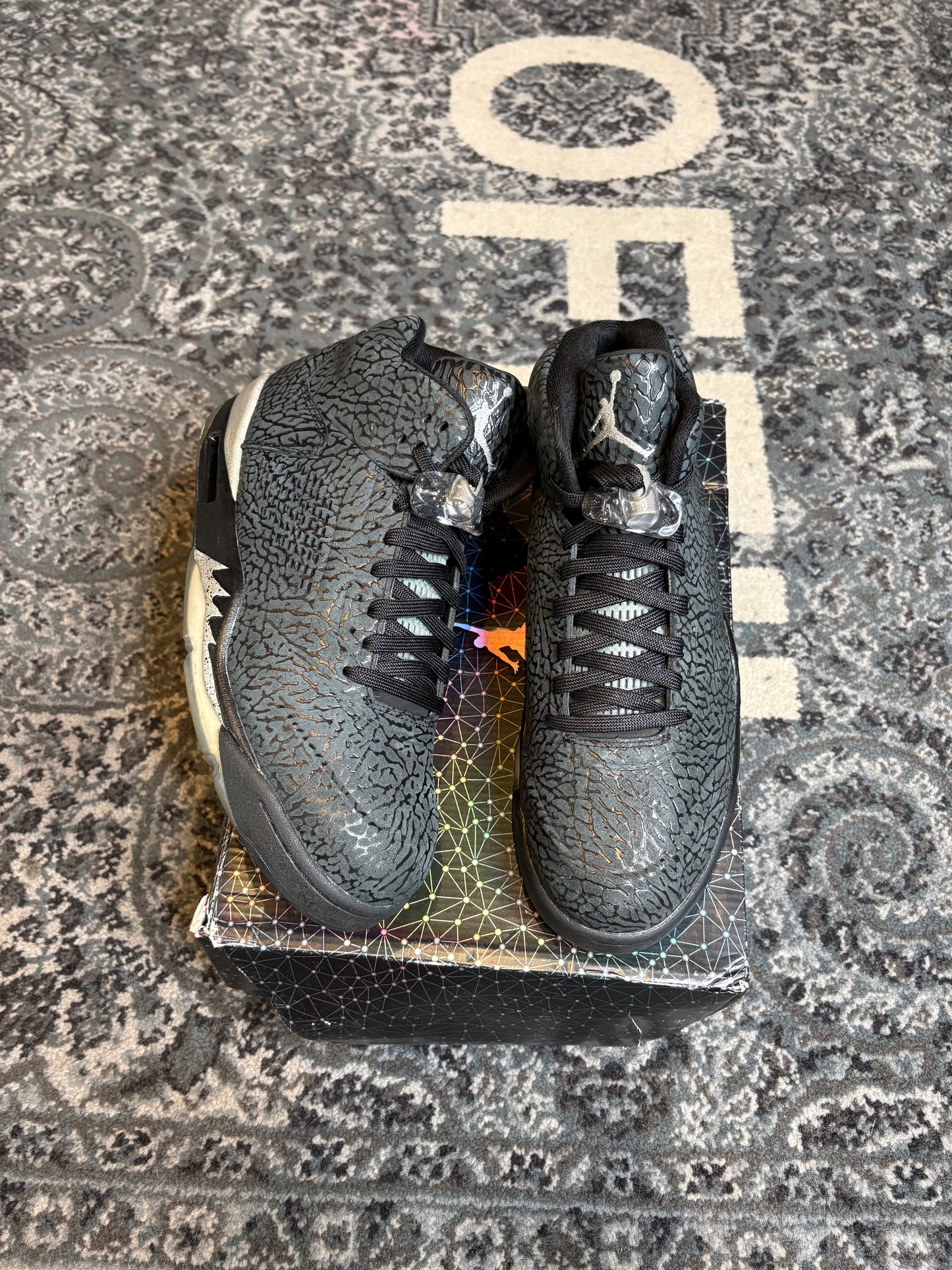 Jordan 5 “3Lab5 Elephant Print” PO RB SIZE 11