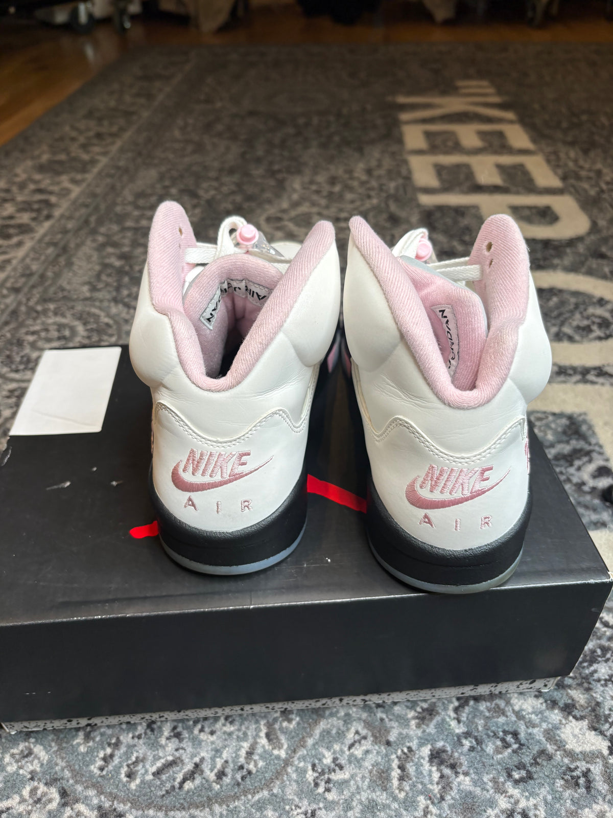 Jordan 5 Retro “Shy Pink” Po Rb Size 11
