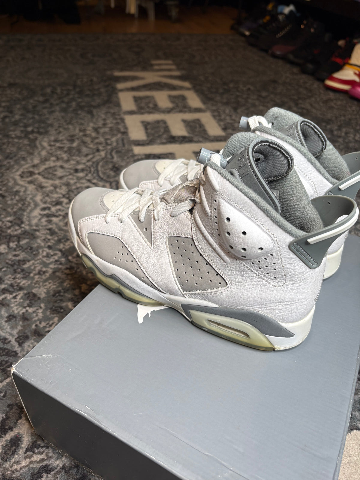 Jordan 6 Retro “Cool Grey” Po Og Size 8