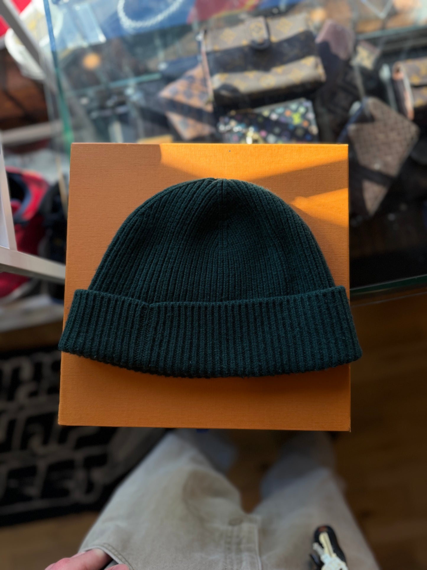 Louis Vuitton LV ‘Dual’ Beanie Green