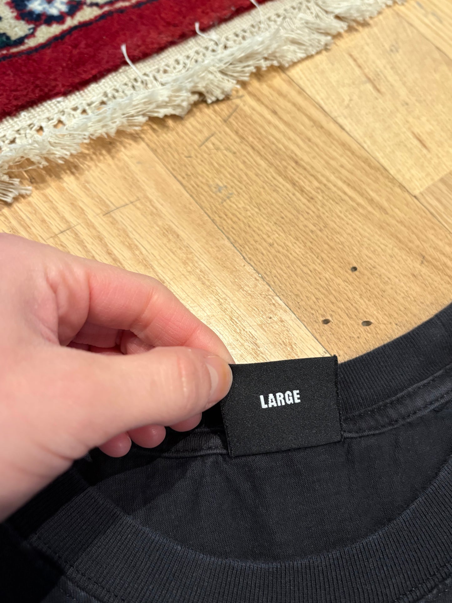 Revenge Tee Black Size Medium