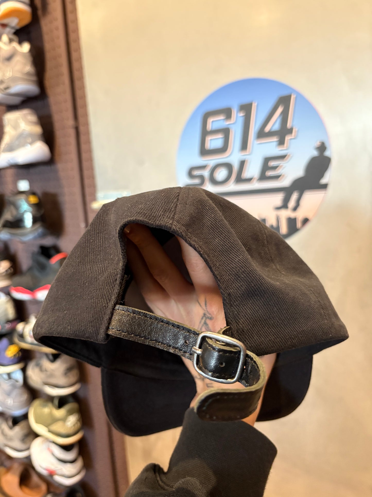 Supreme Black Logo Hat