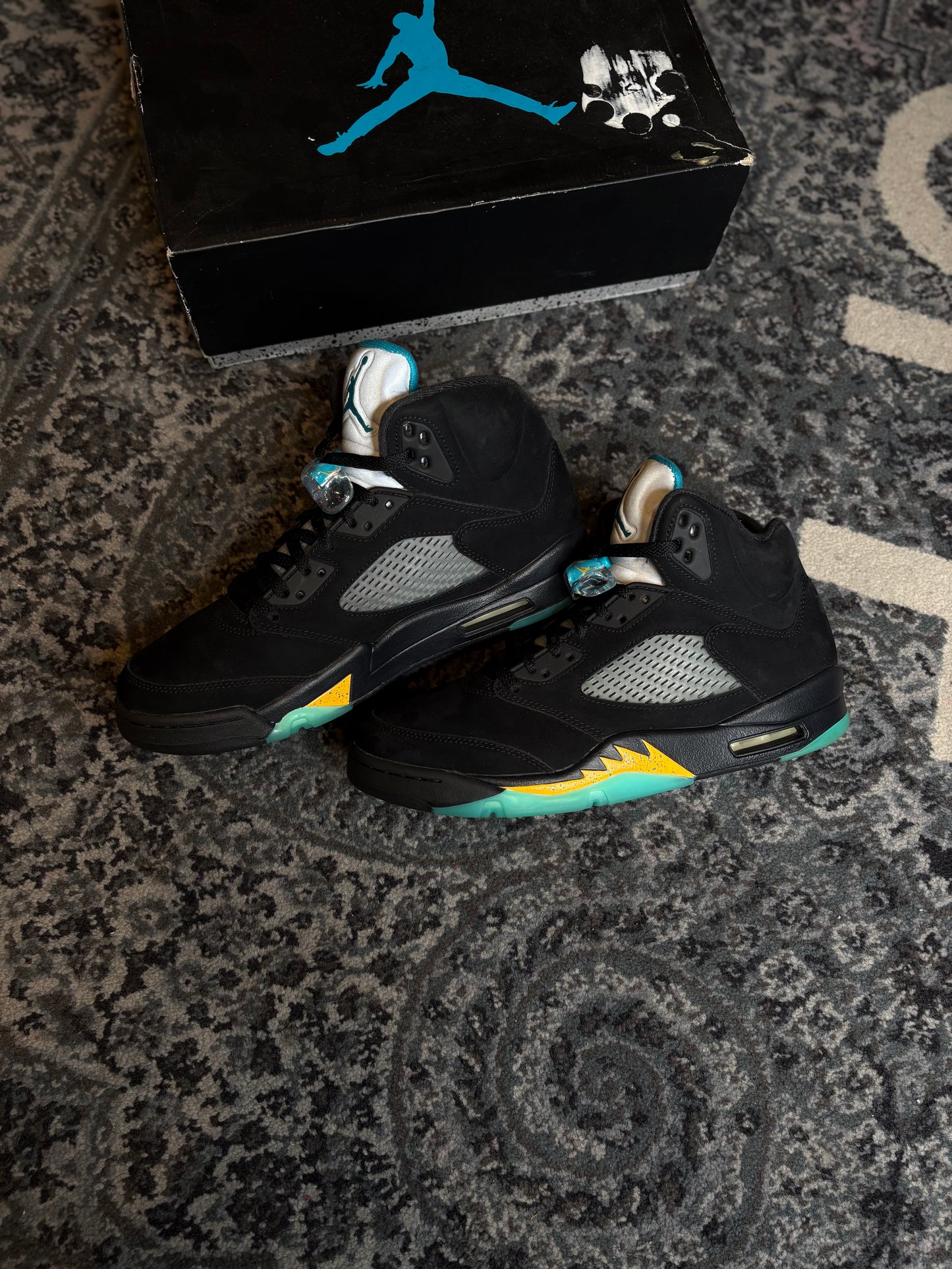 Jordan 5 Retro “Aqua” Clean Og Size 10