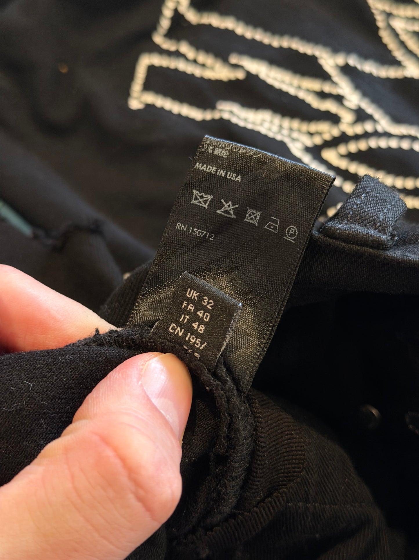 Amiri Jeans Black Size 32