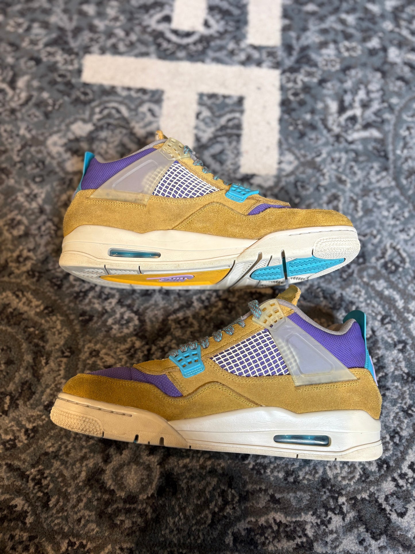 Union La x Air Jordan 4 Retro “Desert Moss” NB PO SIZE 10