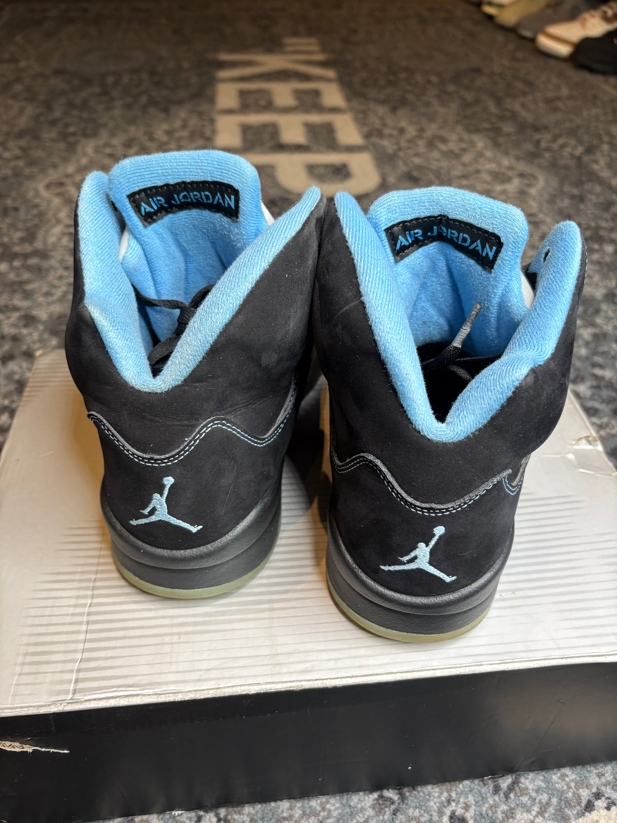 Jordan 5 Retro “Black Unc” Po Og Size 10