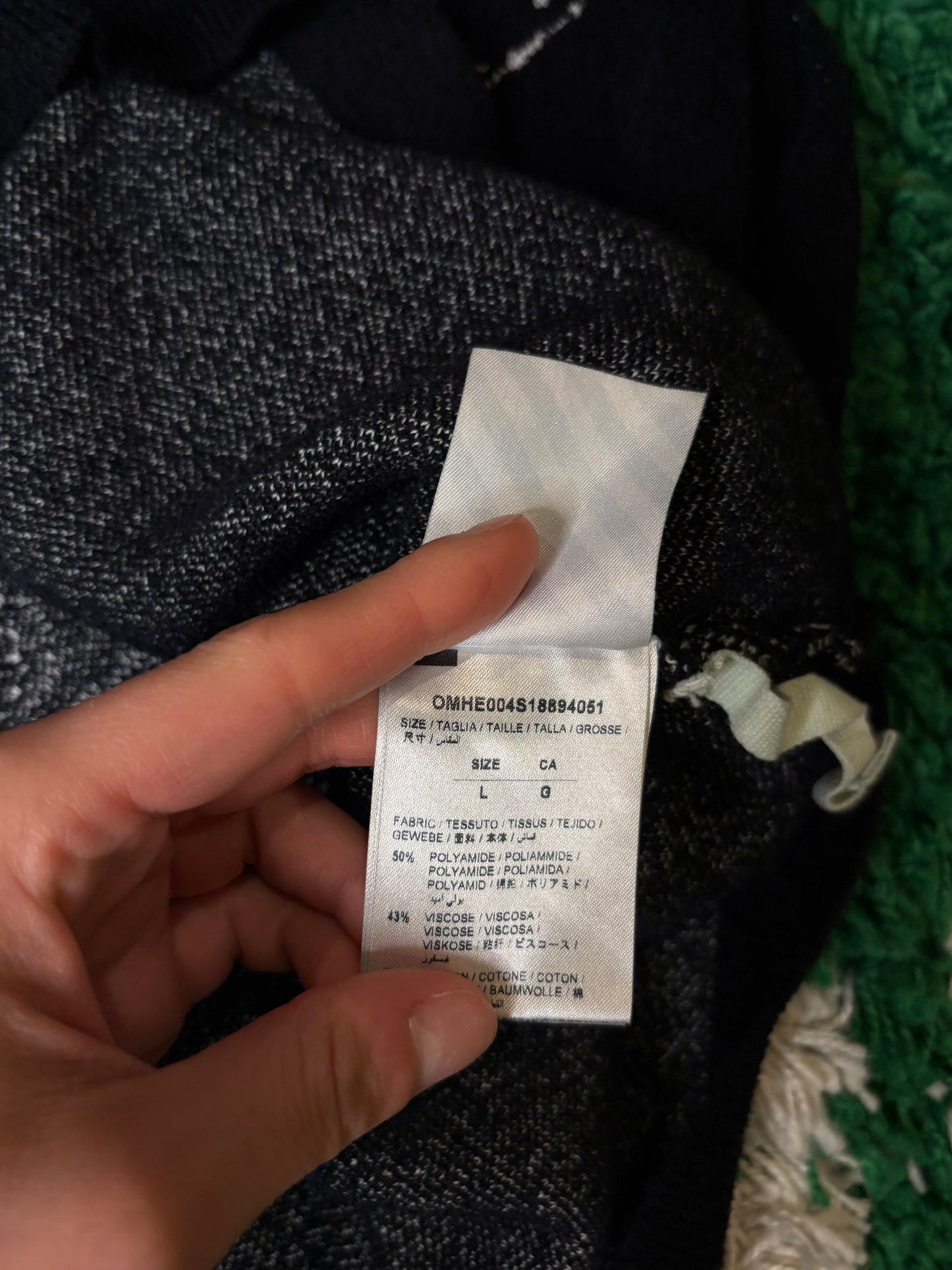 Off-White Temperature Hoodie Size Large