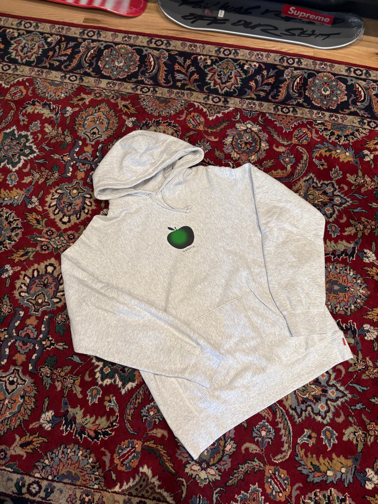 Supreme Apple Hoodie Size Large