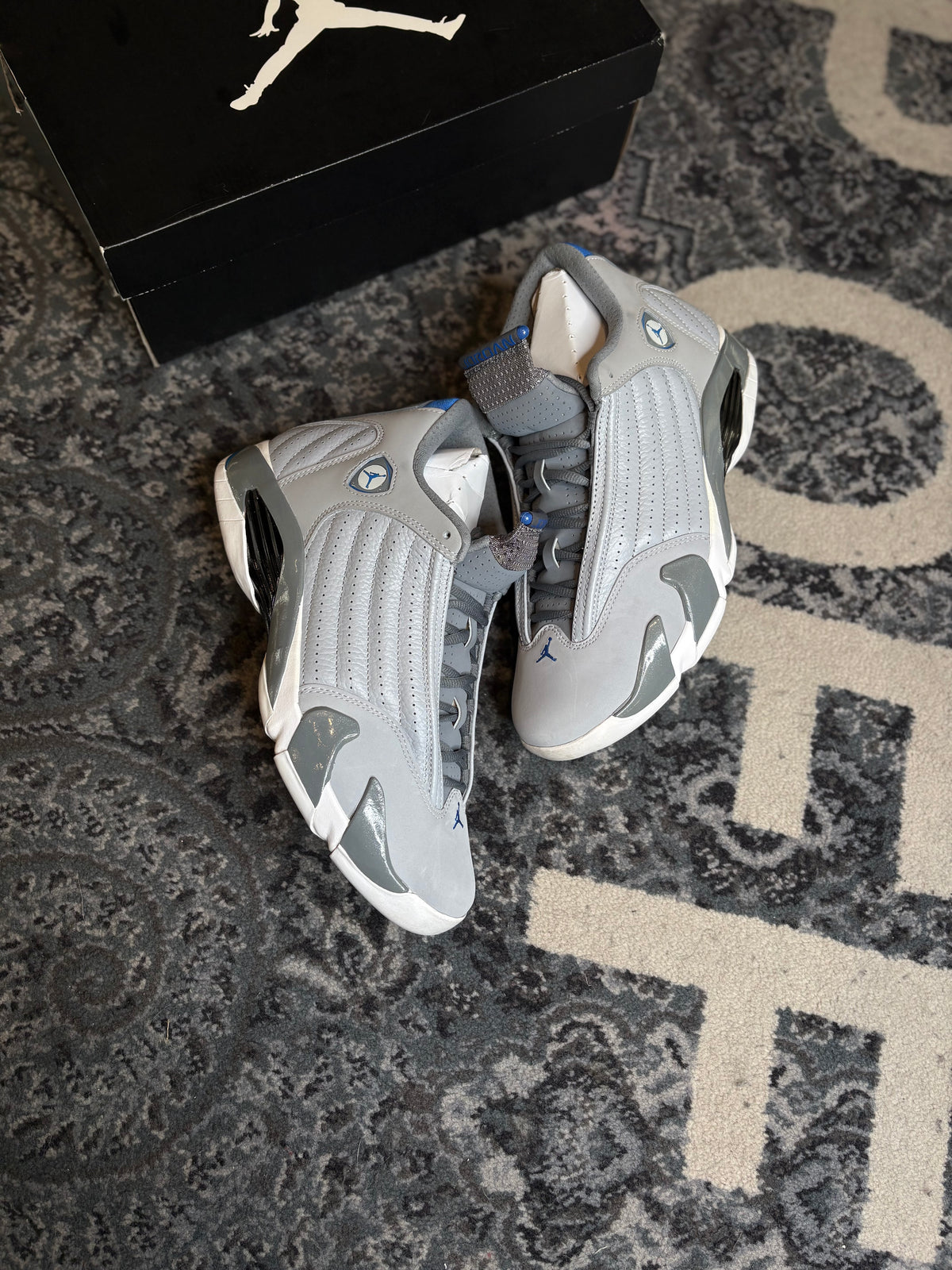 Jordan 14 Retro “Wolf Grey” Clean Og Size 10.5
