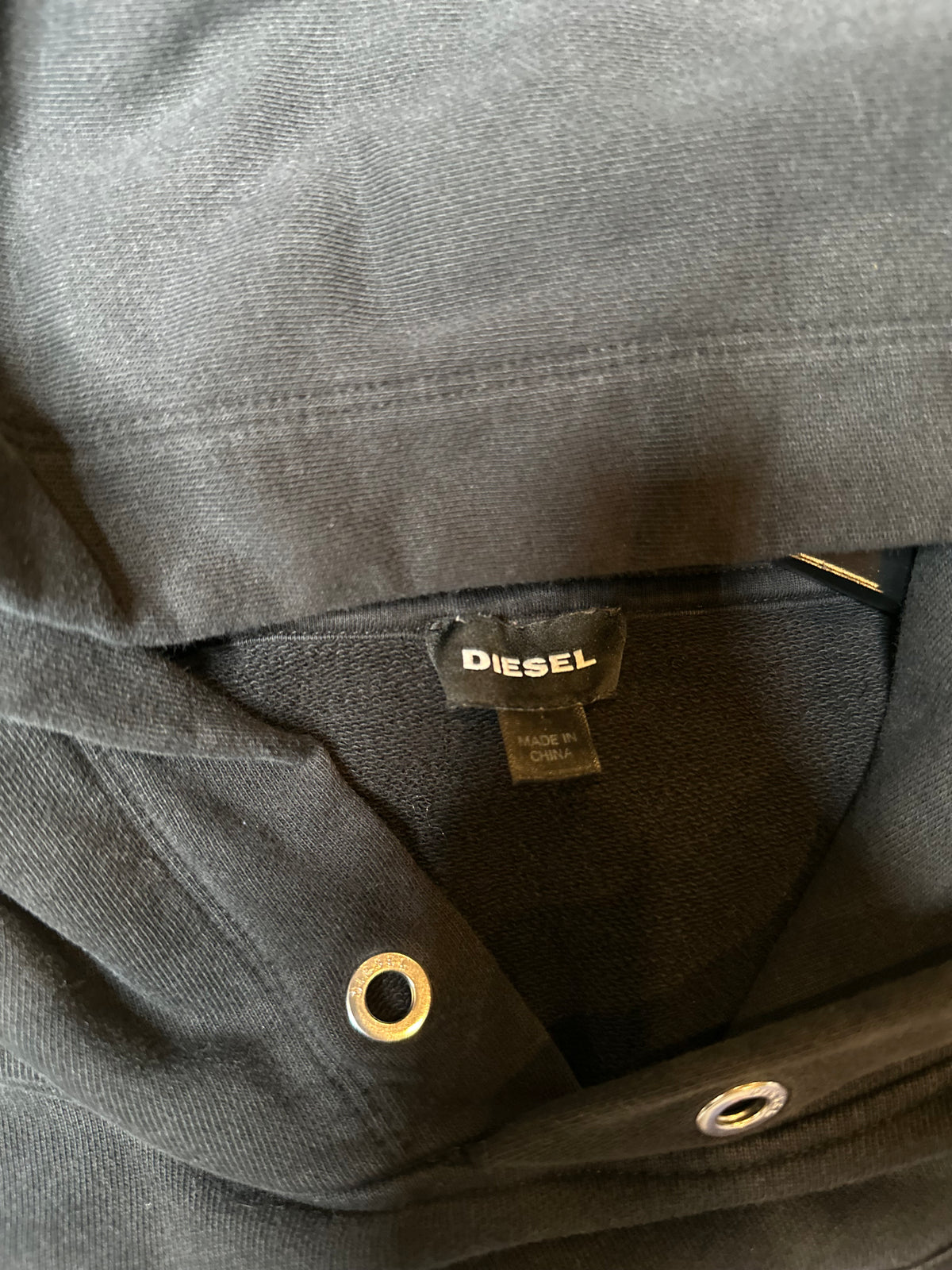 Diesel Collage Hoodie Size Large