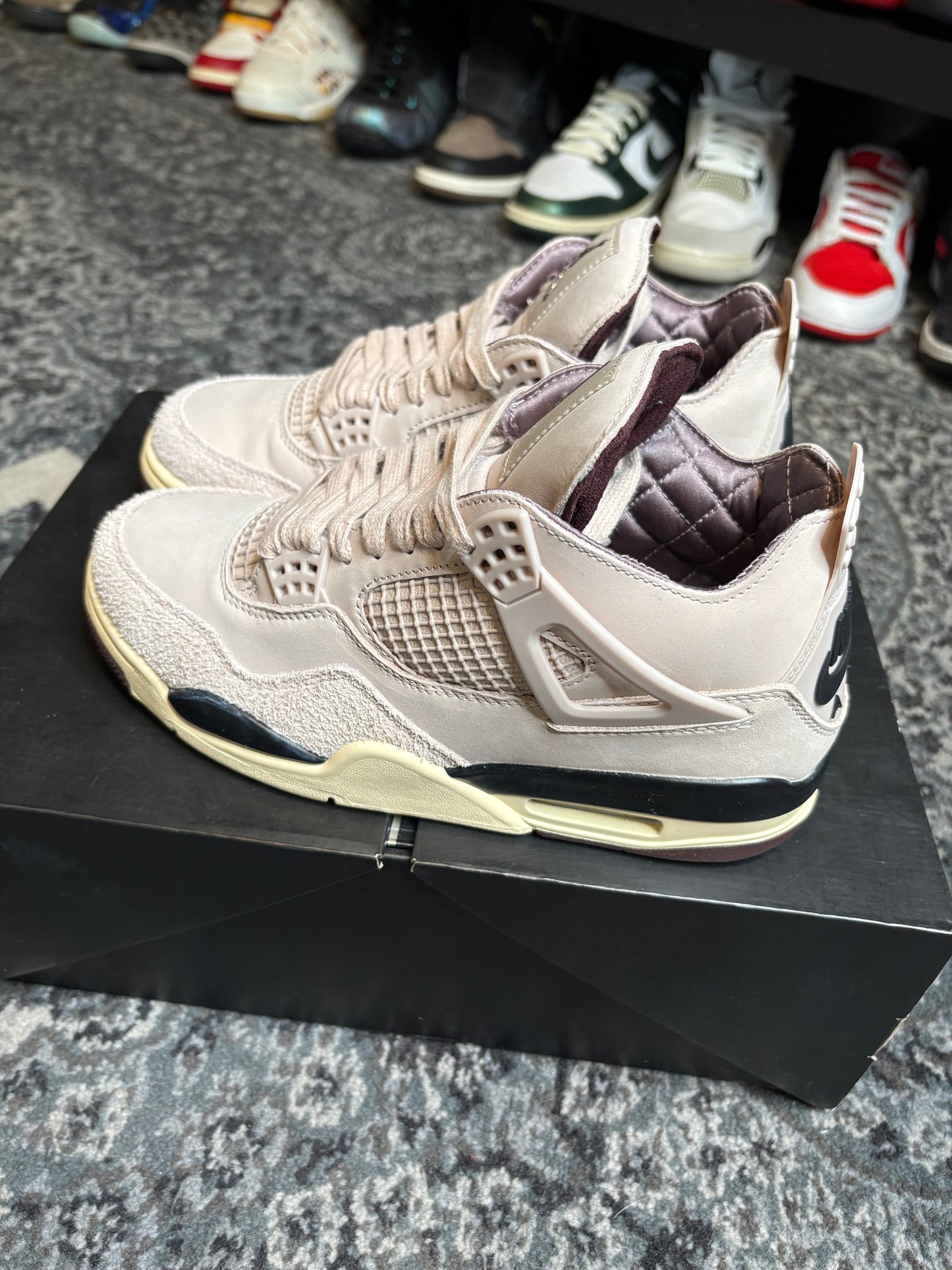 Jordan 4 Retro “A Ma Maniere While You Were Sleeping” Clean Og Size 7M/8.5W