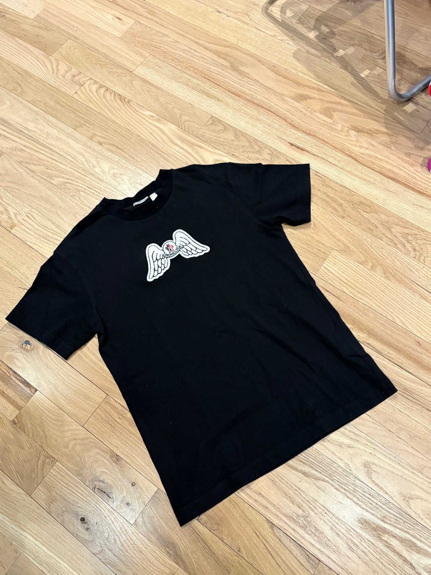 Moncler Palm Angels Tee Black Size Large