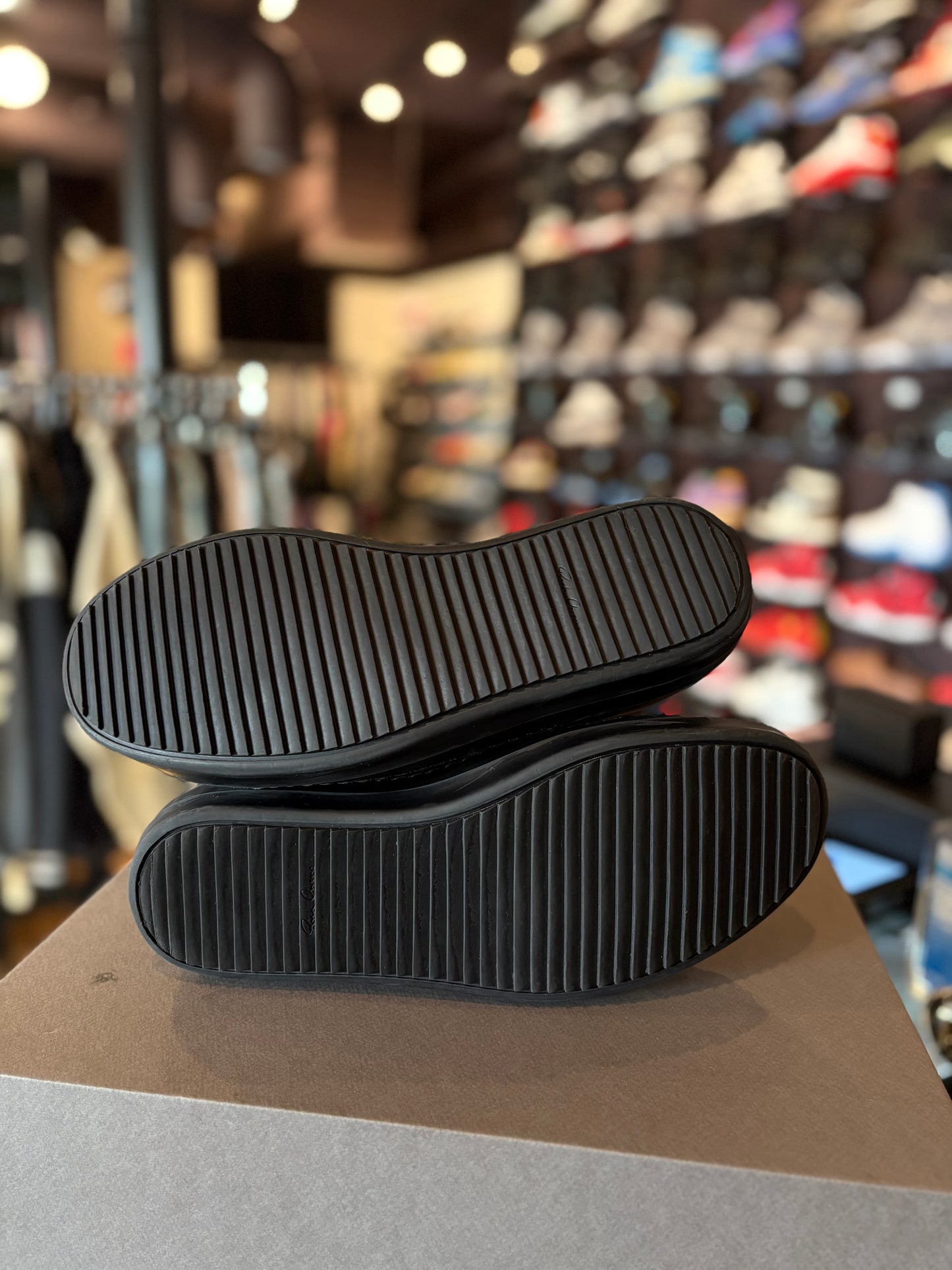 Rick Owen’s Triple Black Ramones High Clean OG Size 43.5 (10.5 US)