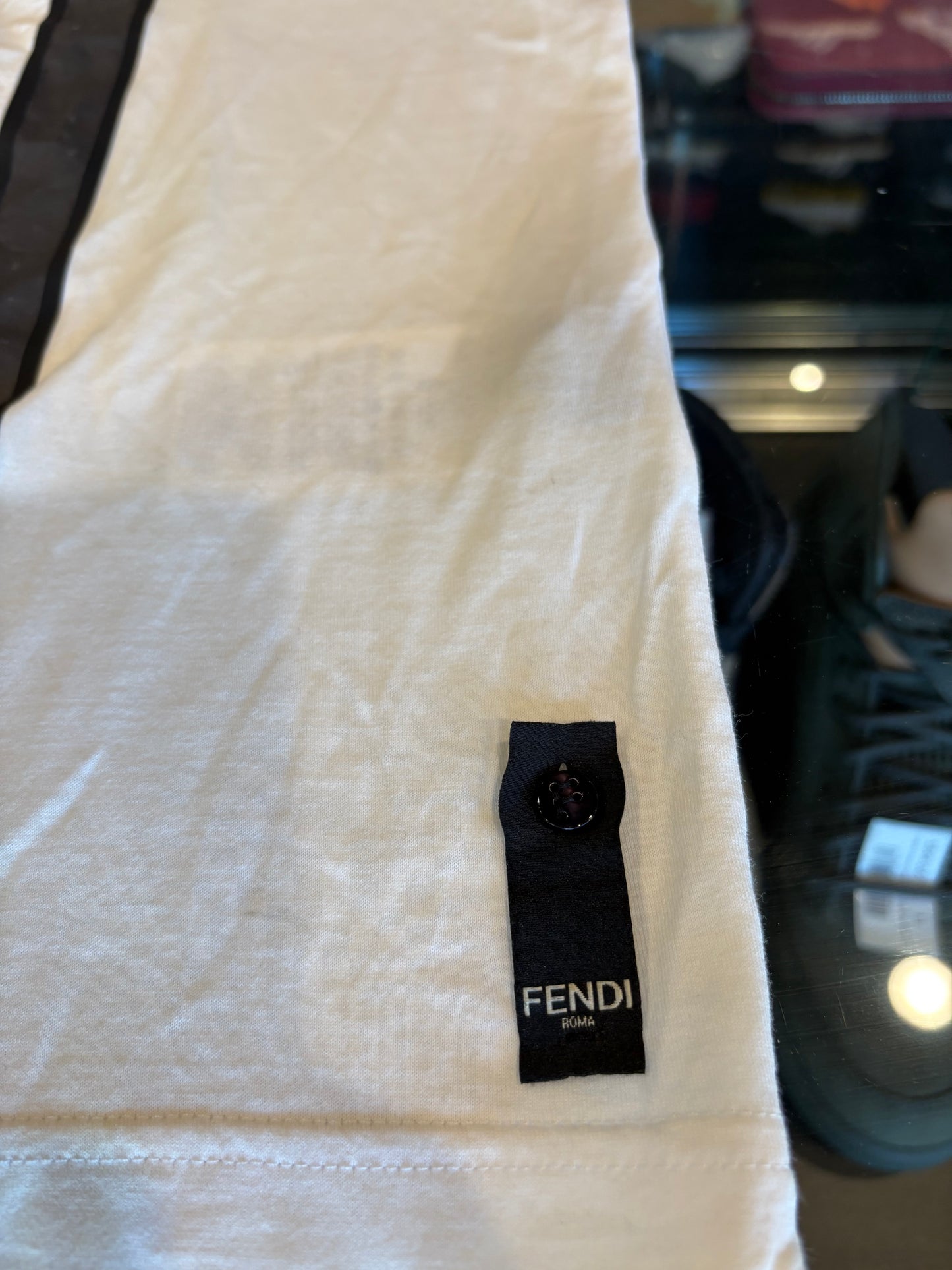 Fendi Tee White Size XS