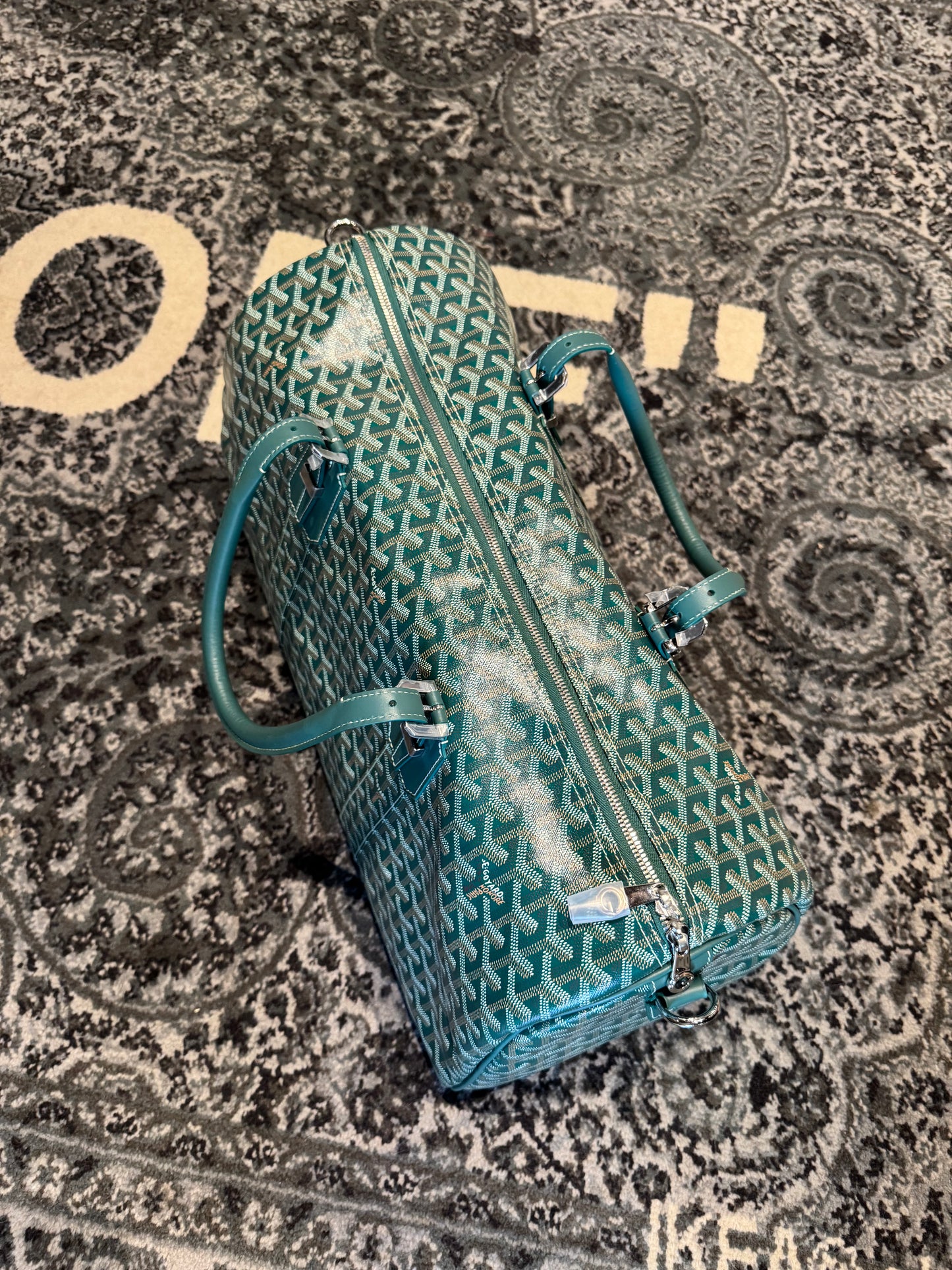 Goyard ‘Boston 50’ Duffle Bag Green