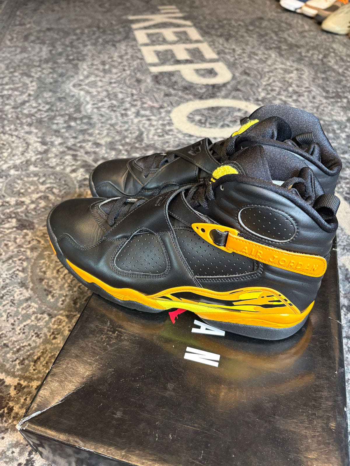 Jordan 8 Retro “Taxi Yellow Black” Clean Og Size 10.5M/12W