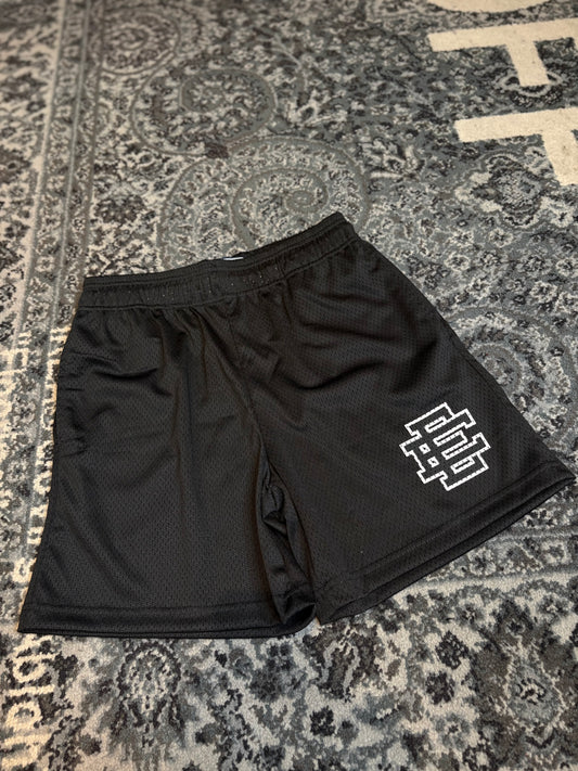 Eric Emanuel Shorts Black White Size Medium